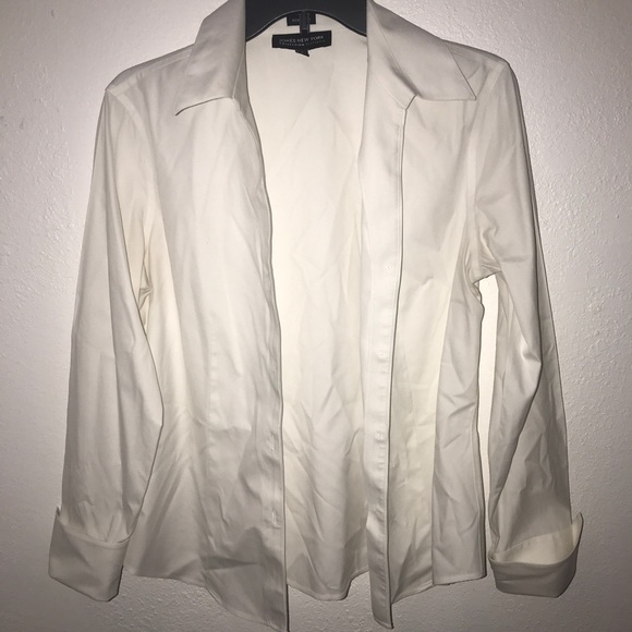 Jones New York White Button Down - Picture 1 of 5